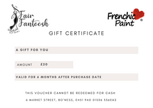 Load image into Gallery viewer, Electronic Gift Vouchers to use at Fair Fantoosh