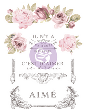 Load image into Gallery viewer, REDESIGN DÉCOR TRANSFERS®- DANS LA VIE 25″X 35″