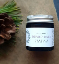 Load image into Gallery viewer, The Wild Nettle Co Nettle & Cedarwood Beard Balm