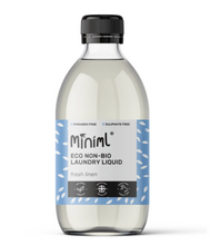 Load image into Gallery viewer, Miniml Eco Non Bio Laundry Liquid - Fresh Linen. 500ml Glass Pump
