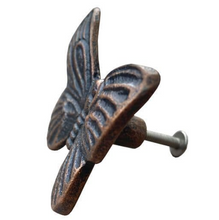 Load image into Gallery viewer, Butterfly Drawer Knob - Antique