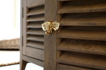 Load image into Gallery viewer, Brass Elephant Drawer Knob - Brass/Gold Finish