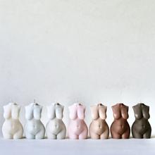 Load image into Gallery viewer, Curvy Sister Candle - Ebony, Cocoa and Chalk