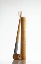 Load image into Gallery viewer, Truthbrush Soft Bamboo Toothbrush - White or Grey
