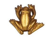 Load image into Gallery viewer, GOLD FROG DRAWER KNOB