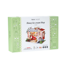 Load image into Gallery viewer, DIY Miniature House Kit: Honey Ice-Cream Shop
