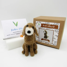 Load image into Gallery viewer, Floppy Dog Needle Felting Kit
