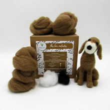 Load image into Gallery viewer, Floppy Dog Needle Felting Kit