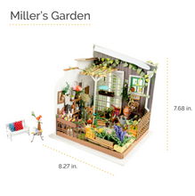 Load image into Gallery viewer, DIY Miniature House Kit: Miller's Garden