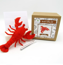 Load image into Gallery viewer, Red Lobster Needle Felting Kit