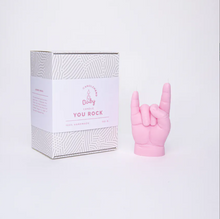 Load image into Gallery viewer, CandleHand Baby - You Rock! - 4 Colour Options