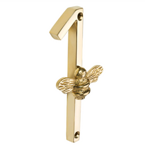 Load image into Gallery viewer, Brass Bee Premium House/Door Numbers with Bee in Brass Finish 0-9