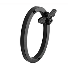 Load image into Gallery viewer, Brass Bee Premium House/Door Numbers with Bee in Black Finish 0-9