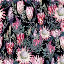 Load image into Gallery viewer, Bespoke Handcrafted Cone Plush Velvet Oversized Lampshades - Protea - 2 Sizes