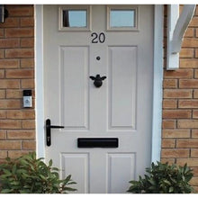 Load image into Gallery viewer, Brass Bumble Bee Door Knocker - Black Finish