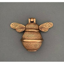 Load image into Gallery viewer, Brass Bumble Bee Door Knocker - Bronze Finish
