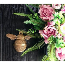 Load image into Gallery viewer, Brass Bumble Bee Door Knocker - Bronze Finish