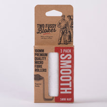 Load image into Gallery viewer, Two Fussy Blokes Mini Roller Sleeve's 4' - 5mm (Smooth) 3pk