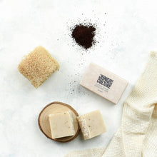 Load image into Gallery viewer, Jungle Culture Body Soap - Coffee Scrub Natural Exfoliant Bar Soaps