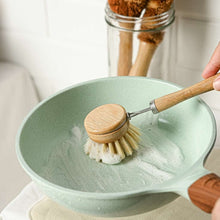 Load image into Gallery viewer, ****NEW*** Natural Dish Brushes for Washing Up | Plant Based Kitchen Scrubber Brush Set