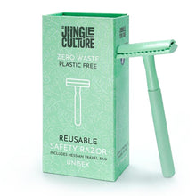 Load image into Gallery viewer, ***NEW ***Reusable Safety Razors for Women &amp; Men | Eco-Friendly Metal Razor - Green Option available
