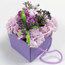 Load image into Gallery viewer, Soap Flower Bouquet - Lavender Rose &amp; Carnation
