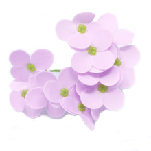 Load image into Gallery viewer, Craft Soap Flowers - Hyacinth Bean - Lavender - 10 Pieces
