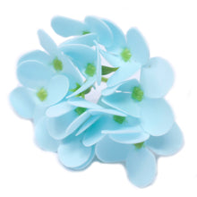 Load image into Gallery viewer, Craft Soap Flowers - Hyacinth Bean - Baby Blue - 10 Piece
