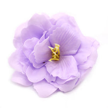 Load image into Gallery viewer, Craft Soap Flower - Small Peony - Purple - 10 Piece
