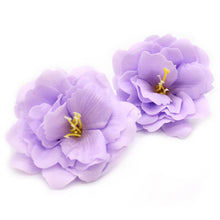 Load image into Gallery viewer, Craft Soap Flower - Small Peony - Purple - 10 Piece
