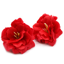 Load image into Gallery viewer, Craft Soap Flower - Small Peony - Red - 10 Piece
