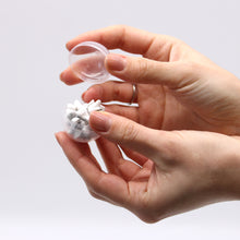 Load image into Gallery viewer, White Jasper Gem Bracelet Bath Bomb
