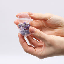 Load image into Gallery viewer, Amethyst Gem Bracelet Bath Bomb
