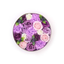 Load image into Gallery viewer, Round Box - Lavender Rose &amp; Carnation
