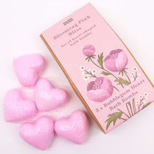 Load image into Gallery viewer, Blooming Pink Bliss Bath Heart Gift Set
