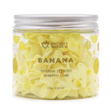 Load image into Gallery viewer, Banana Whipped Soap 120g
