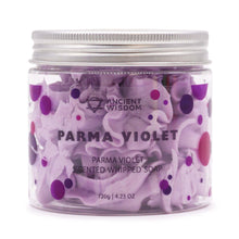 Load image into Gallery viewer, Parma Violet Whipped Soap 120g
