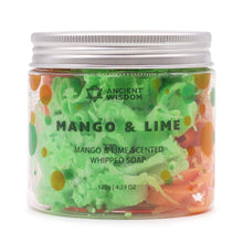 Load image into Gallery viewer, Mango &amp; Lime Whipped Soap 120g
