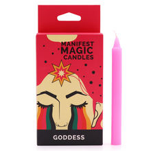 Load image into Gallery viewer, Manifest Magic Candles (set of 12) - Goddess
