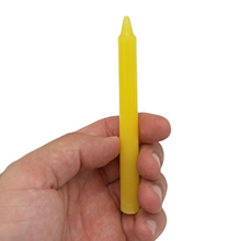Load image into Gallery viewer, Manifest Magic Candles (set of 12) - Yellow - Solar Plexus Chakra
