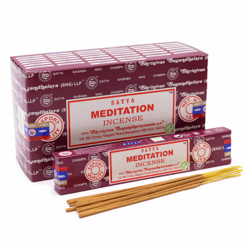 Satya Meditation incense 15g box