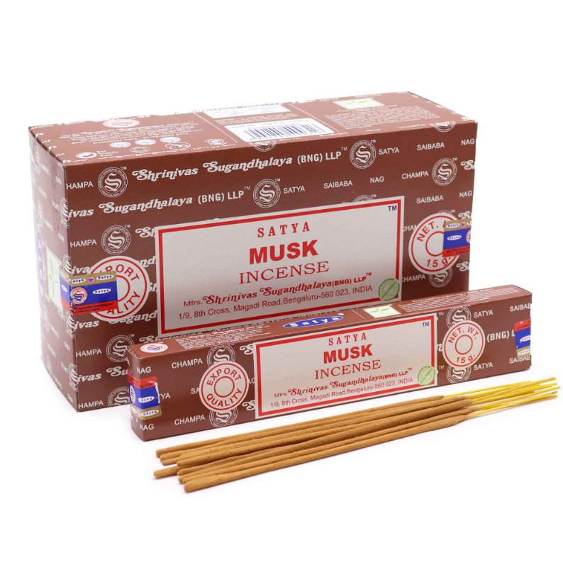 Satya Musk incense 15g box