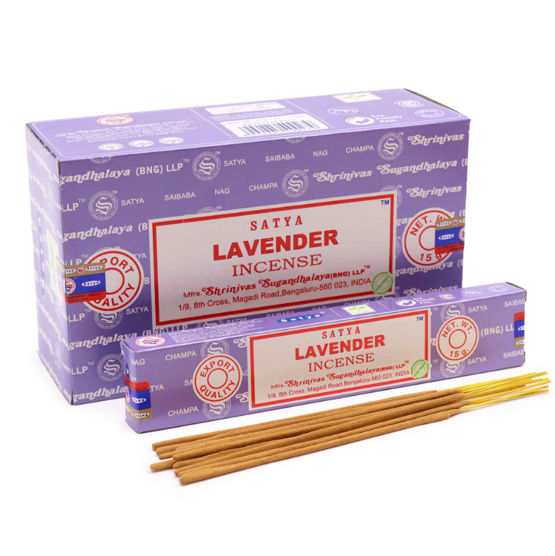 Satya Lavender incense 15g box
