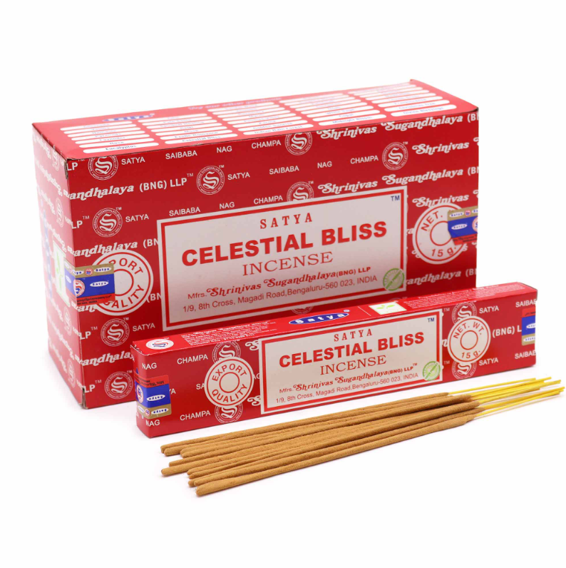 Satya Celestial Bliss incense 15g box