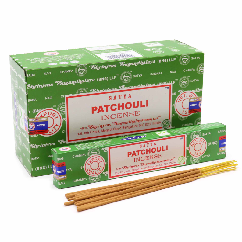Satya Patchouli incense 15g box