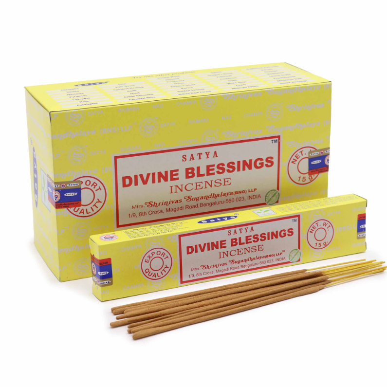 Satya Divine Blessings incense 15g box