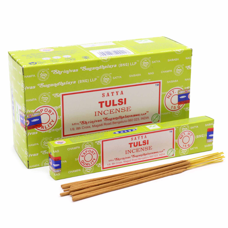 Satya Tulsi incense 15g box