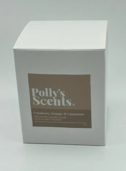 Polly's Scents Natural Wax Candle