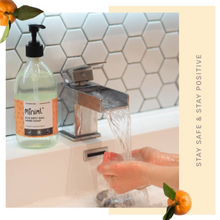 Load image into Gallery viewer, Miniml Eco Anti-bac hand soap - Sweet Clementine. 500ml Glass Pump
