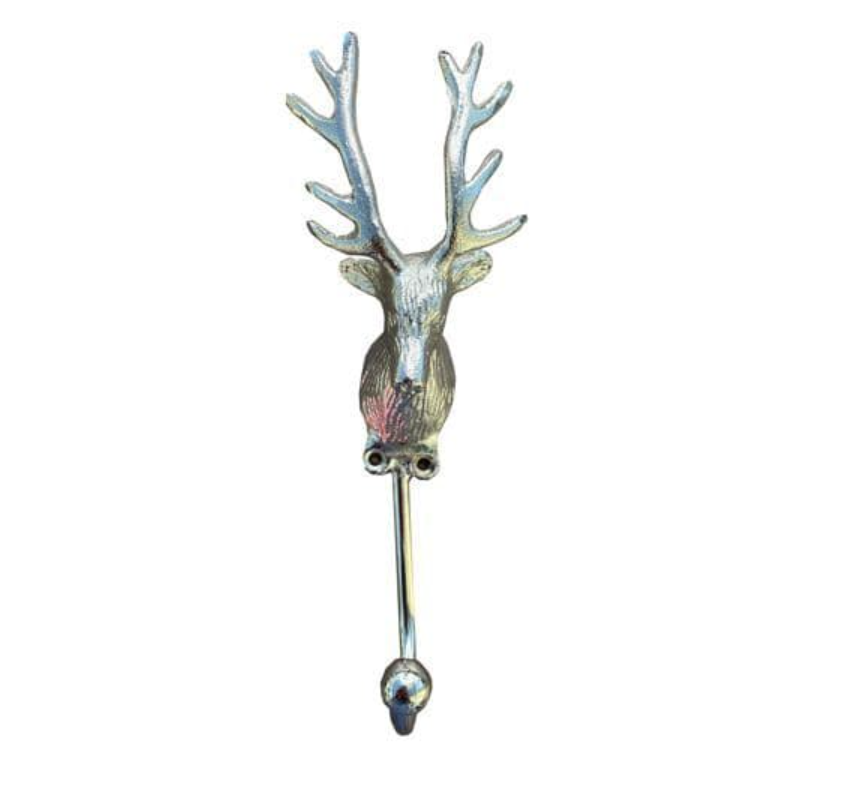 Stag Hook - Silver